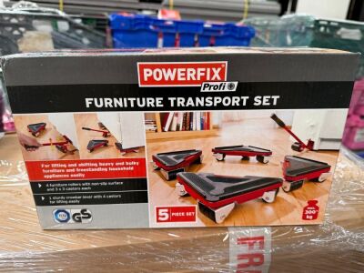 UNUSED POWERFIX FURNITURE TRANSPORT SET