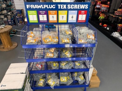 4 TIER RAPLUG DISPLAY STAND & CONTENTS