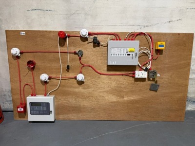 FIRE ALARM DISPLAY BOARD