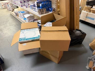 QUANTITY OF ASSORTED LIGHTS & BULBS