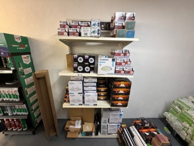 4 TIER DISPLAY STAND & CONTENTS