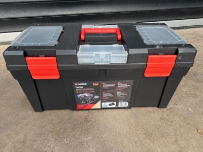 UNUSED PARKSIDE PLASIC TOOLBOX