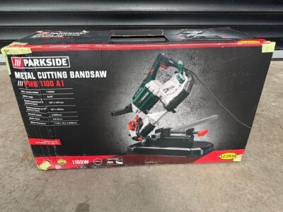 UNUSED PARKSIDE METAL CUTTING BANDSAW