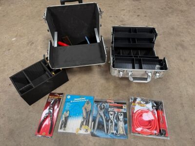 UNUSED HARDCASE TOOLBOX & CONTENTS