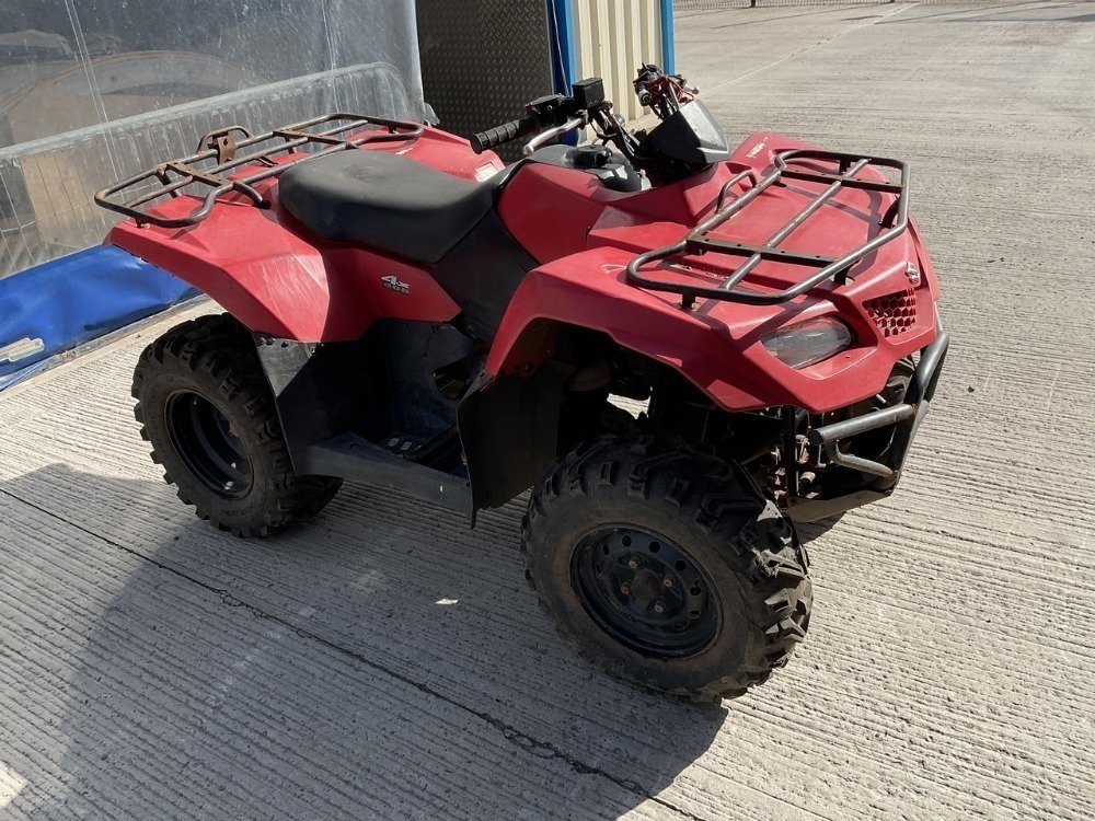 Suzuki 400cc 4wd Quad Machinery I T143 Mid Ulster Auctions