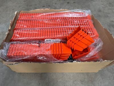 UNUSED MINI STORAGE BINS & RACK (UNBUILT)