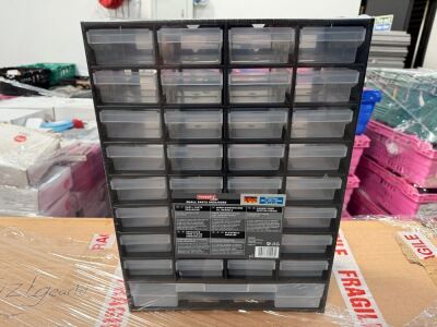 UNUSED SMALL PARTS ORGANISER