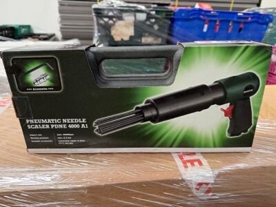 UNUSED PARKSIDE AIR OPERATED NEEDLE GUN