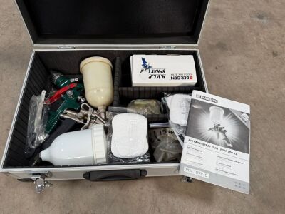 UNUSED PARKSIDE AIR PAINT SPRAY GUN KIT