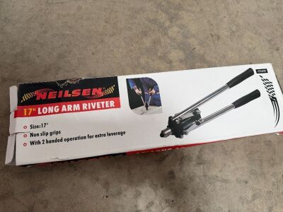 UNUSED NEILSON 17" LONG ARM RIVETER