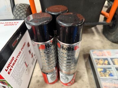 3No. UNUSED TINS OF BRAKE CLEANER