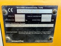 KOMATSU PC170LC-10 17 TON BOGMASTER EXCAVATOR - 26