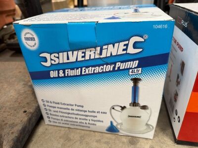UNUSED SILVERLINE OIL & FLUID EXTRACTOR PUMP