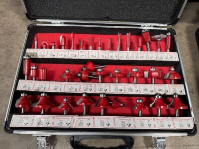UNUSED 35 PIECE ROUTER BIT SET