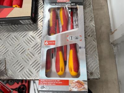 UNUSED POWERFIX 6 PIECE SCREWDRIVER SET