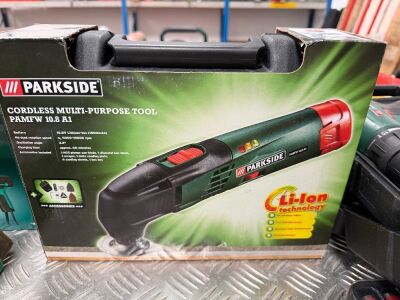 UNUSED PARKSIDE 10.8v CORDLESS MULTI TOOL