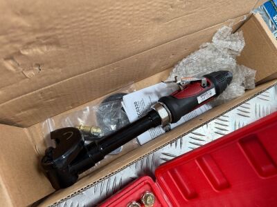 UNUSED AIR OPERATED ANGLE GRINDER