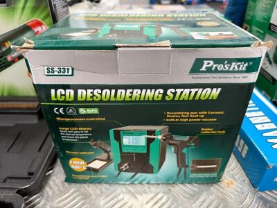 UNUSED LCD DESOLDERING STATION