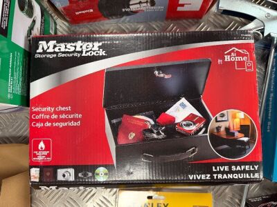 UNUSED MASTER SECURITY LOCK BOX