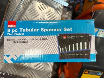 UNUSED HILKA 8 PIECE TUBULAR SPANNER SET