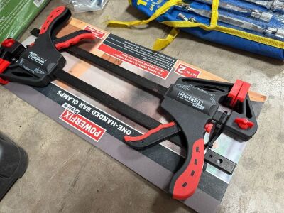 2No. UNUSED CLAMPS