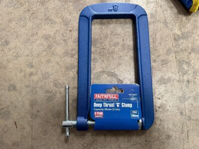 UNUSED FAITHFULL DEEP THROAT G-CLAMP