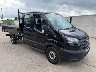 FORD TRANSIT 350 L4 RWD 2.0 ECOBLUE 170PS DOUBLE CAB DROPSIDE TIPPER