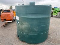 APPROX. 1200 GALLON BEEHIVE PLASTIC OIL TANK - 2