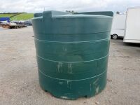 APPROX. 1200 GALLON BEEHIVE PLASTIC OIL TANK - 7