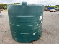 APPROX. 1200 GALLON BEEHIVE PLASTIC OIL TANK - 8