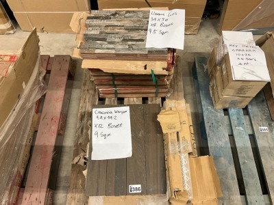Pallet of Assorted Tiles