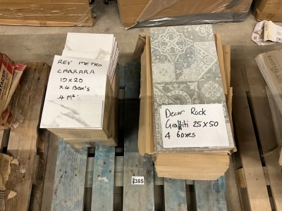 Pallet of Assorted Tiles