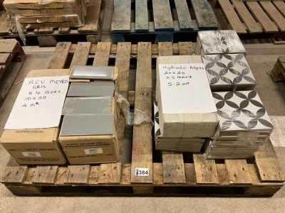 Pallet of Assorted Tiles