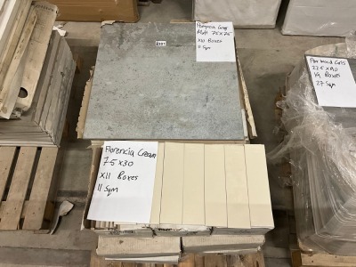 Pallet of Assorted Tiles