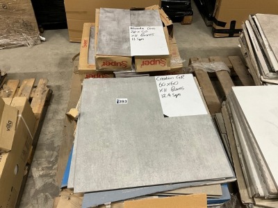 Pallet of Assorted Tiles