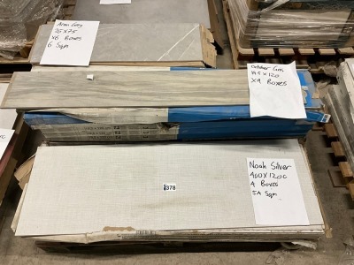 Pallet of Assorted Tiles