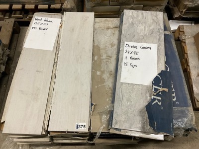 Pallet of Assorted Tiles