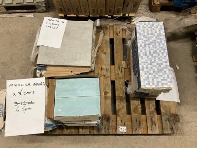 Pallet of Assorted Tiles