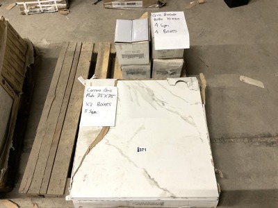 Pallet of Assorted Tiles