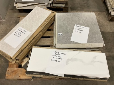 Pallet of Assorted Tiles