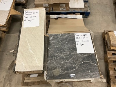 Pallet of Assorted Tiles