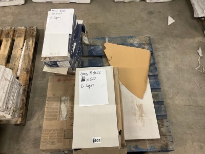 Pallet of Assorted Tiles