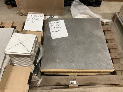 Pallet of Assorted Tiles