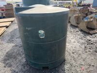 APPROX. 900lt PLASTIC OIL TANK - 4