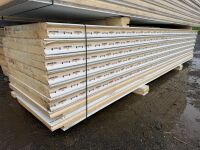 APPROX. 8No 5.9m PIR INSULATED FRIDGE PANELS