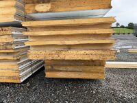 APPROX. 8No ASSORTED PIR INSULATED FRIDGE PANELS - 2