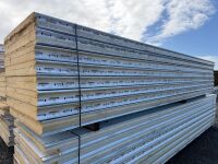 APPROX. 8No 5.9m PIR INSULATED FRIDGE PANELS