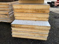 APPROX. 8No ASSORTED PIR INSULATED FRIDGE PANELS - 2