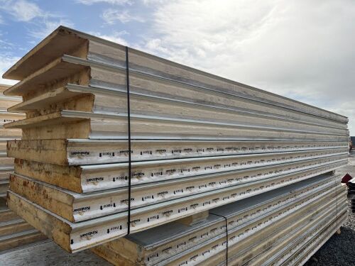 APPROX. 8No 6m PIR INSULATED FRIDGE PANELS