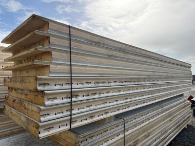 APPROX. 8No 6m PIR INSULATED FRIDGE PANELS